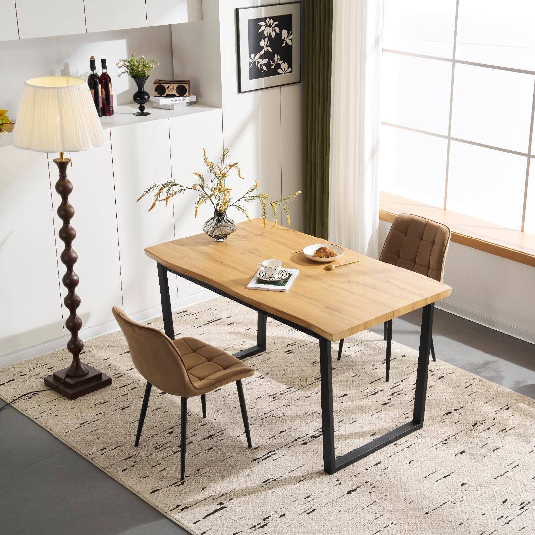 超人気！4人用ダイニングテーブル 食卓 ソリッド ハイエンド　NATURAL