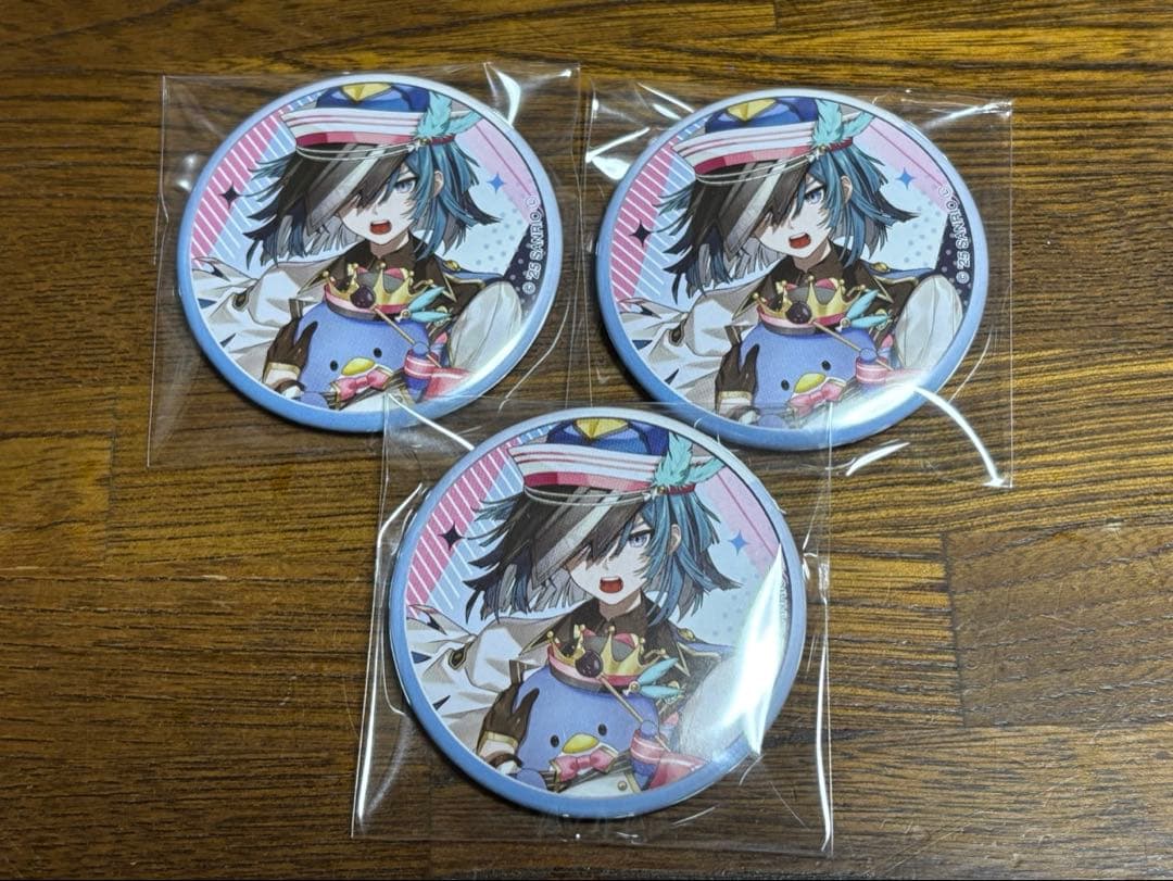 フラガリアメモリーズ なかよくフェスティバル タッサム 缶バッジ3つ