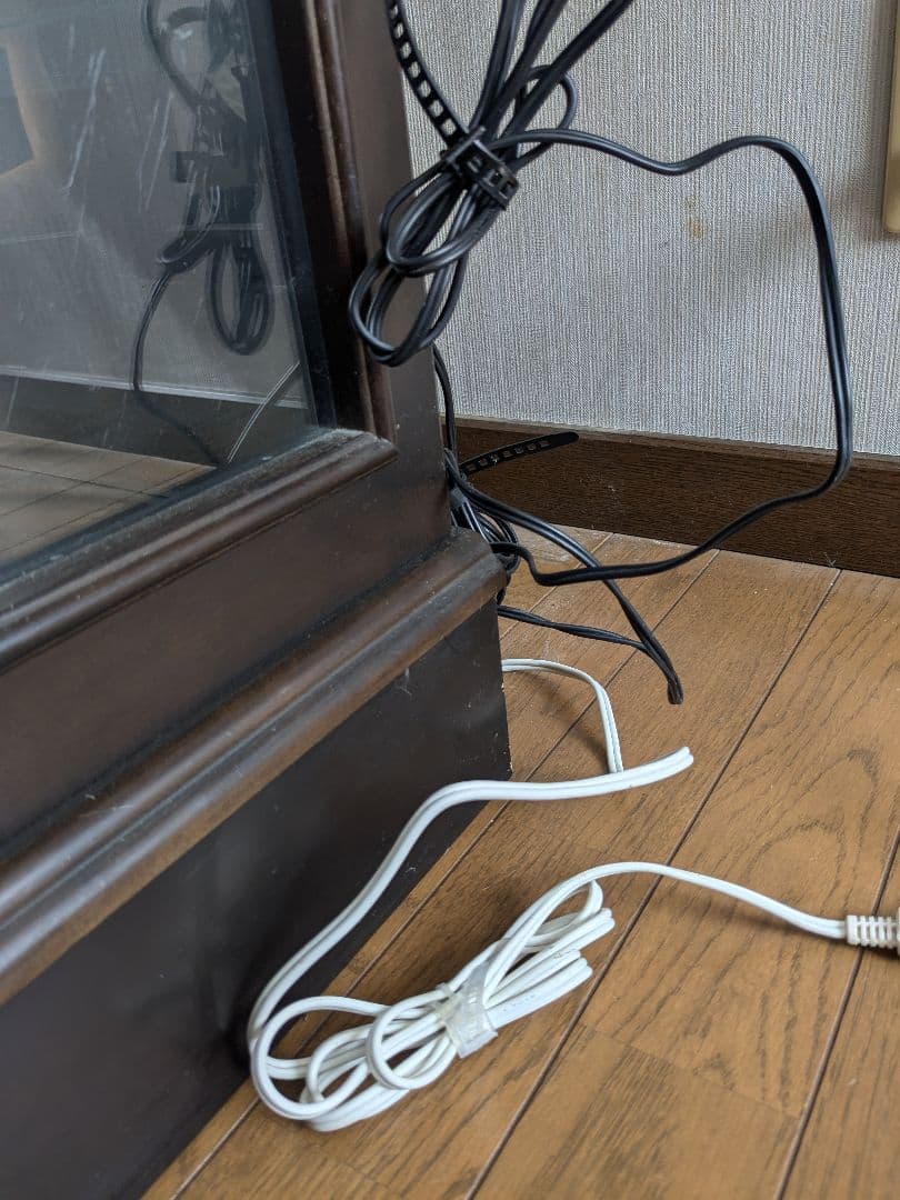 カリモク　アンティーク　コーナー　飾り棚　カップボード　キャビネット