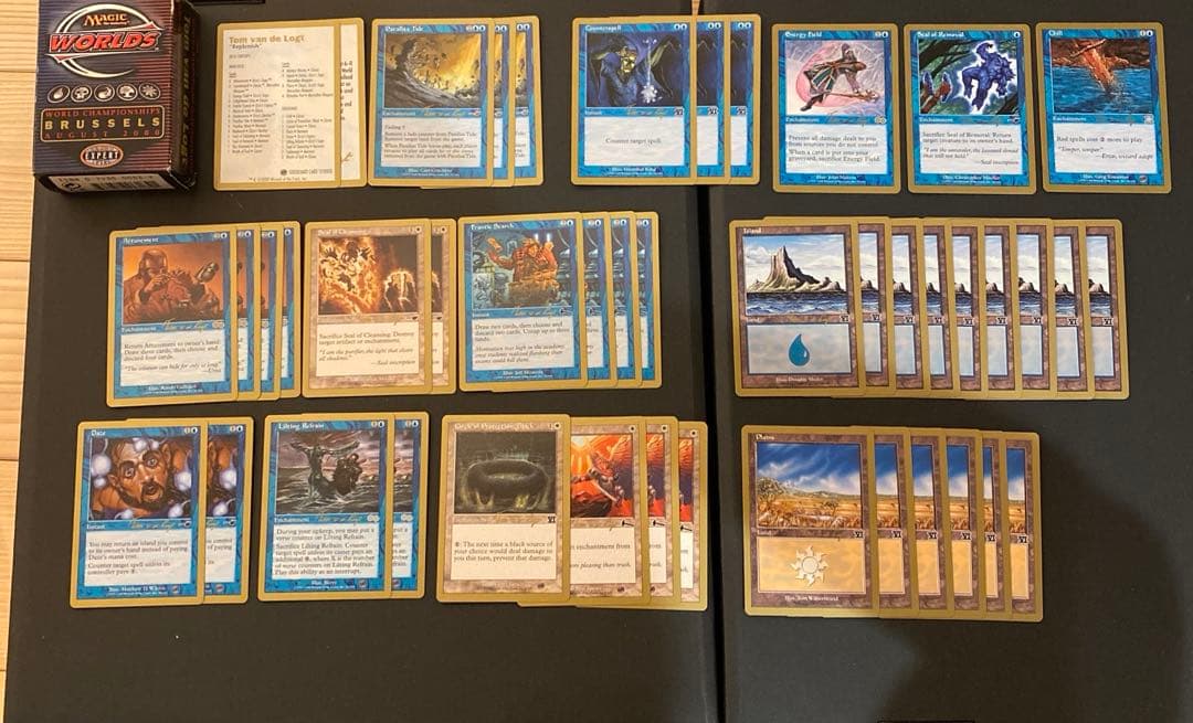 MTG 金枠 worlds championship2000 デッキ まとめ売り