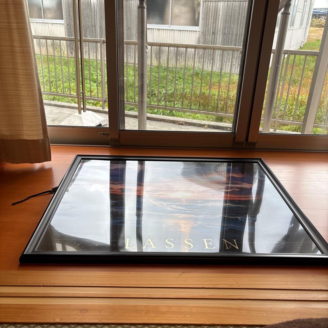 ラッセン ロマンスオブザシー 夕日 サンセット クジラ 風景 版画 額