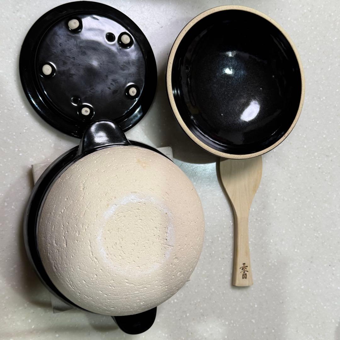 《新品未使用》長谷園かまどさん1合炊き　備品揃い