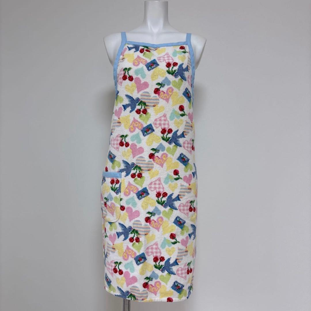 フェイラー エプロン FEILER ラブレターハートエプロン 綿100%