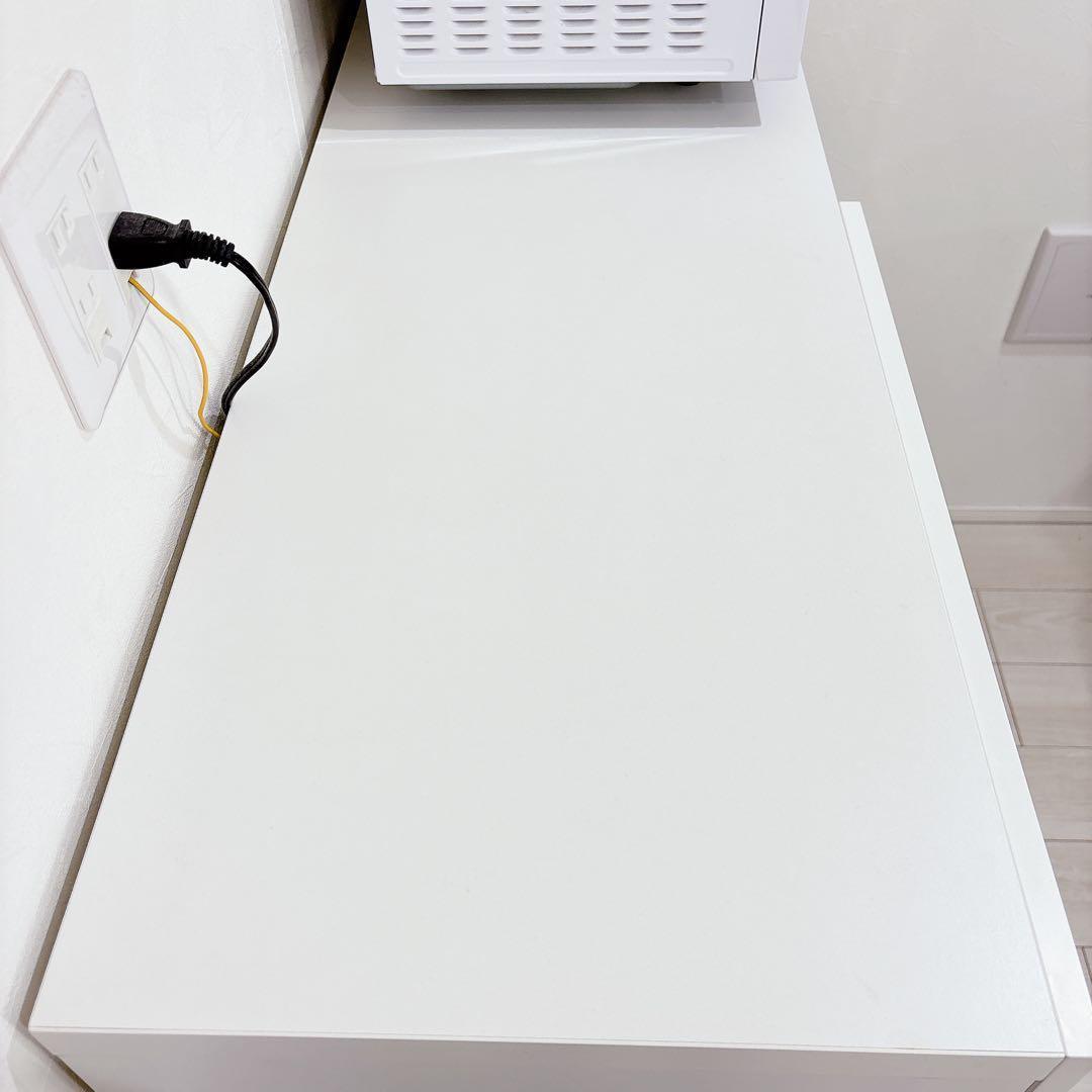 IKEA イケア ベストー 食器棚 ローボード カップボード 収納 引き出し 白