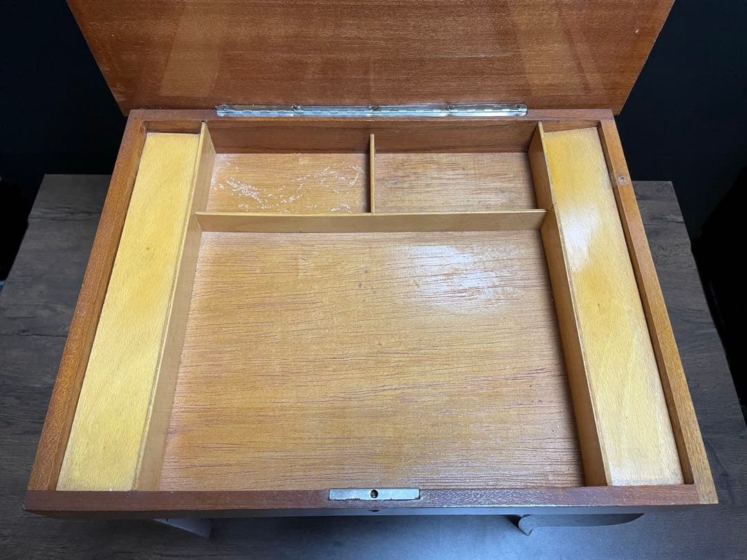 イタリア製　オルゴール付　ヴィンテージ　サイドテーブル