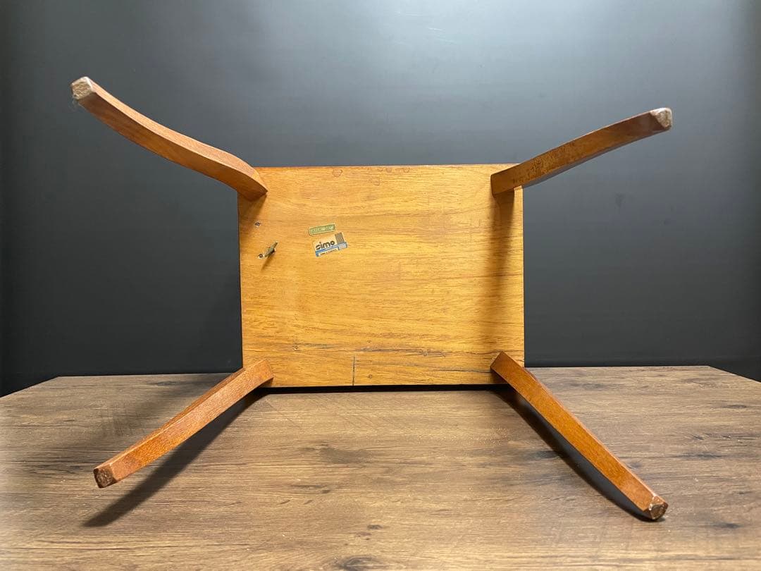 イタリア製　オルゴール付　ヴィンテージ　サイドテーブル