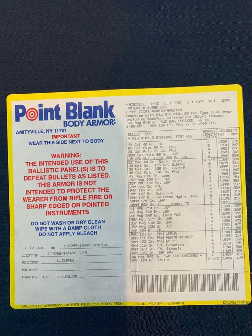 激レア 実物 ポイントブランク ベスト&サファリランド ショルダーアーマーセット