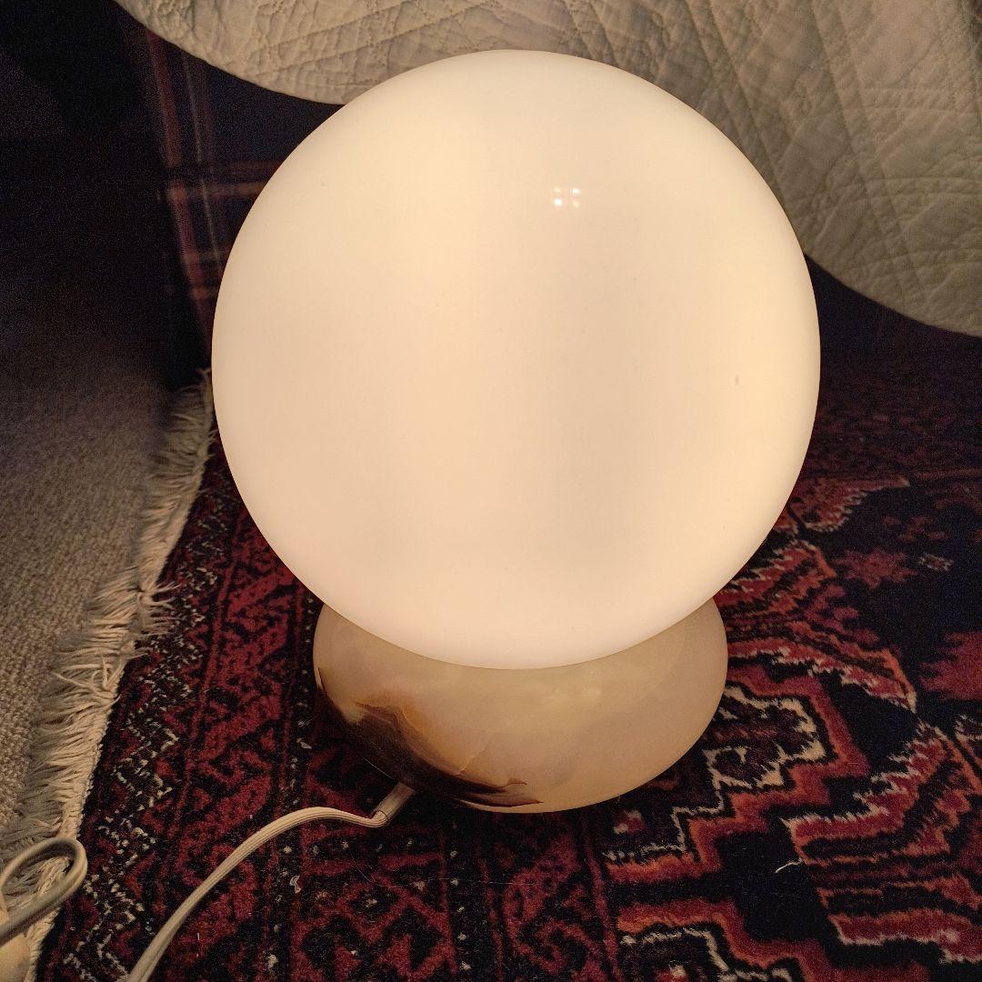 球形ガラスランプ