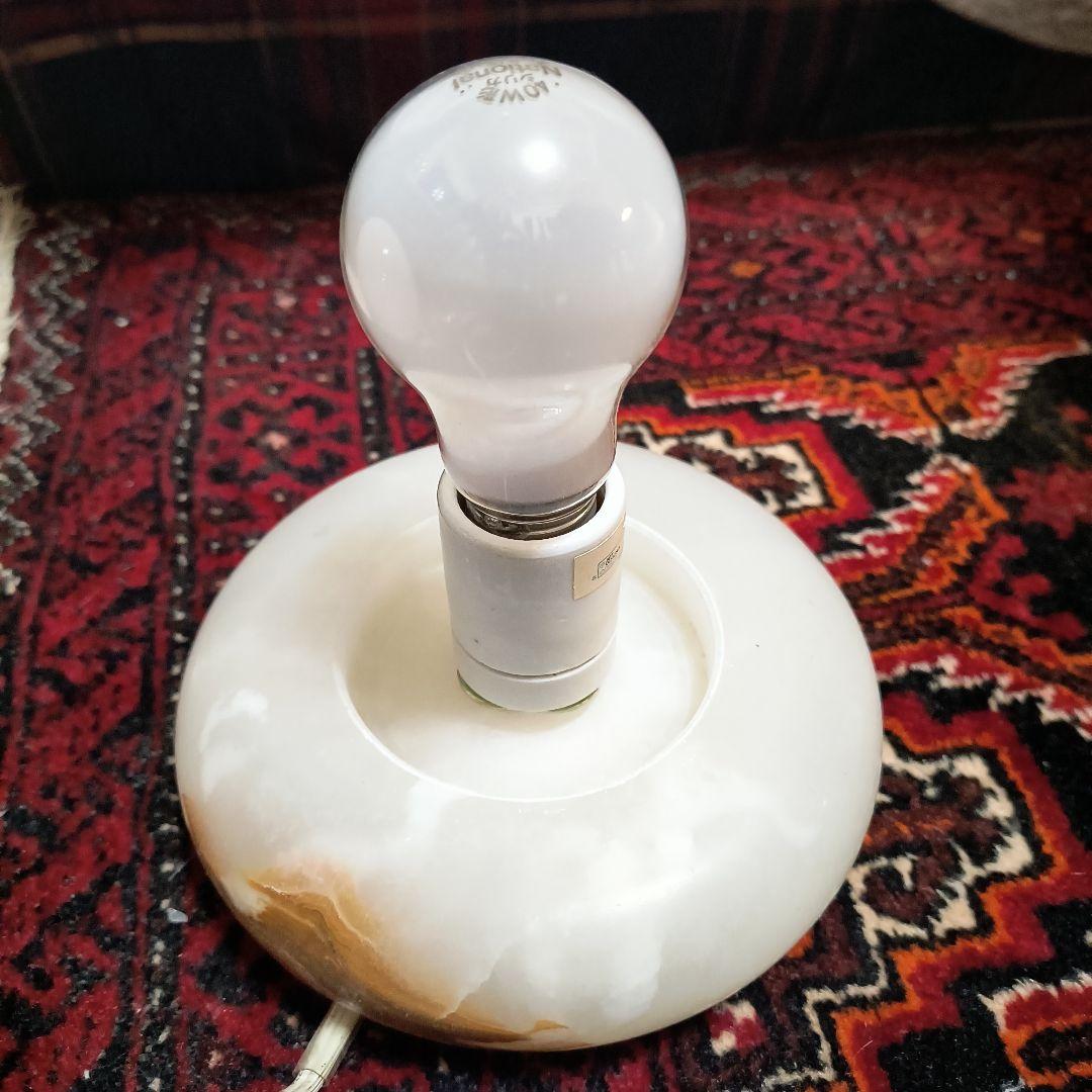 球形ガラスランプ