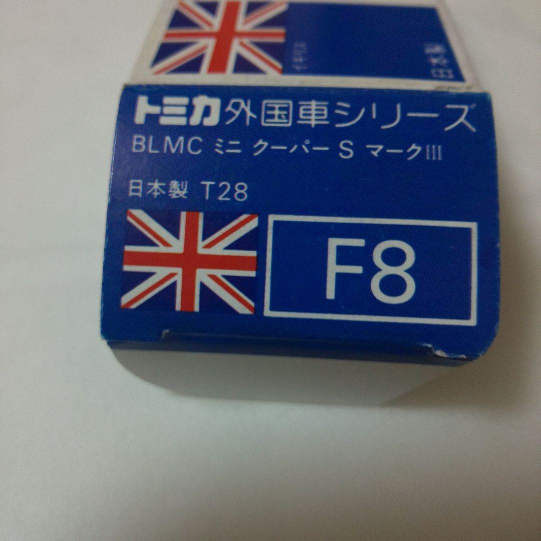 青箱F8 BLMC ミニクーパー S マークⅢ クリヤマモケイ特注品