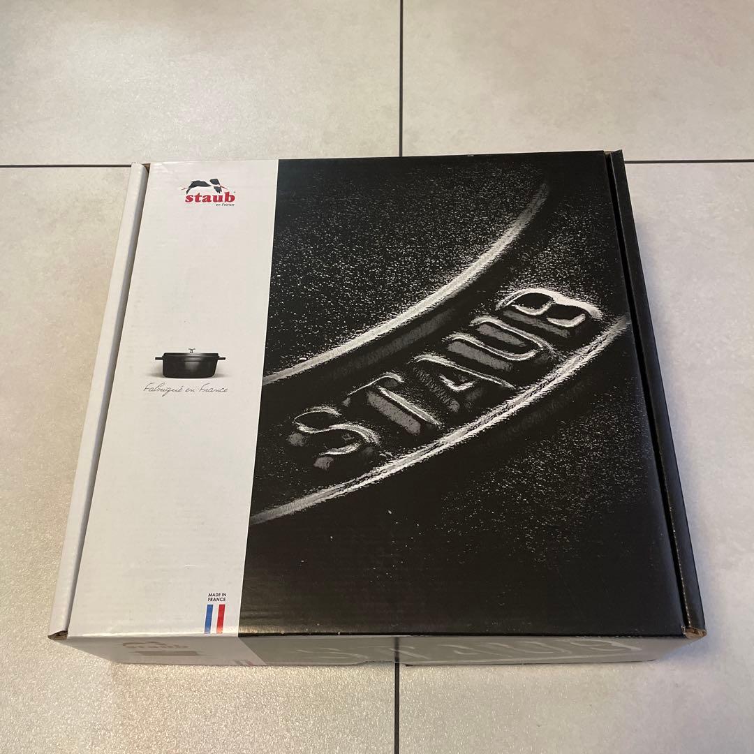 新品 ストウブ ブレイザー・ソテーパン ブラック 28cm