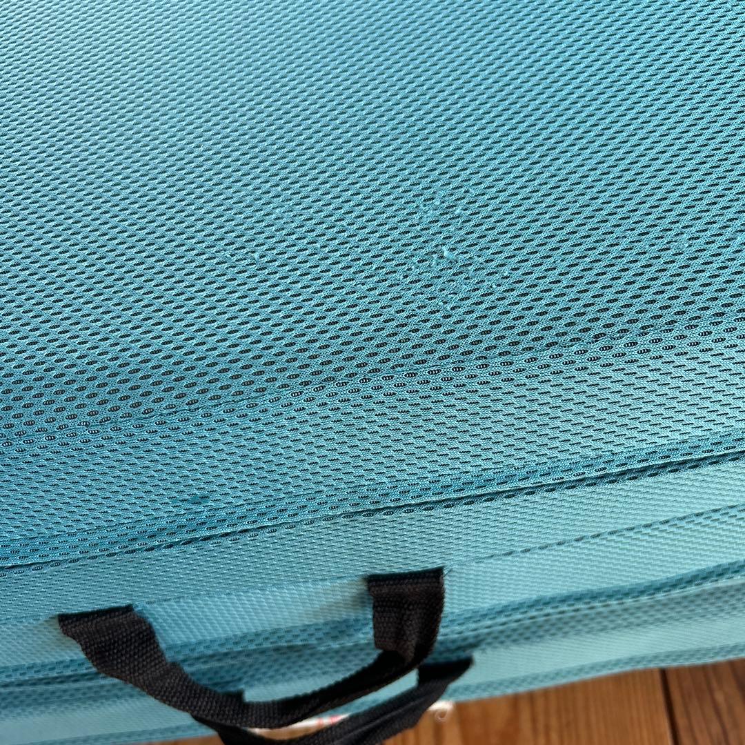 Magniflex マニフレックス　三つ折り　シングルマットレス ブルー