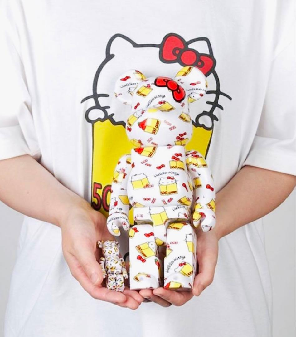 レア ハローキティ展 限定 BE＠RBRICK 100% 400% ベアブリック - メルカリ