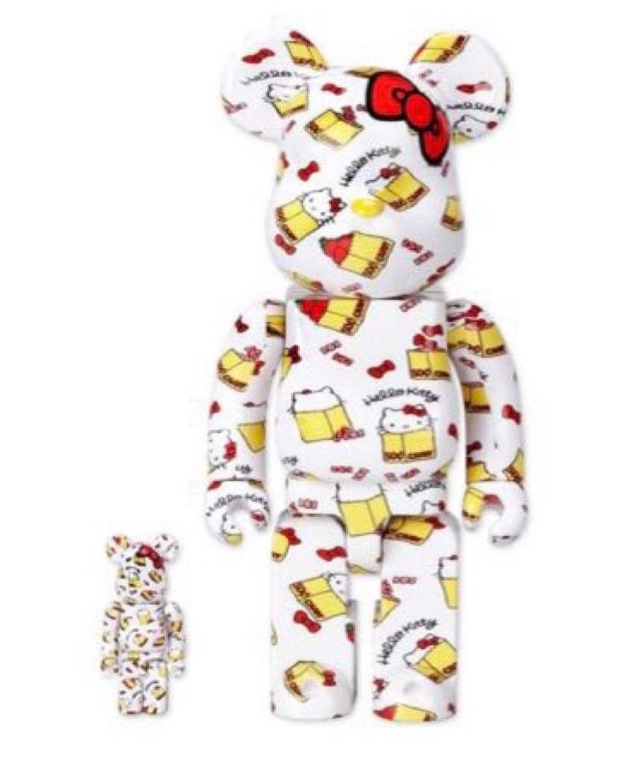 レア ハローキティ展 限定 BE＠RBRICK 100% 400% ベアブリック - メルカリ
