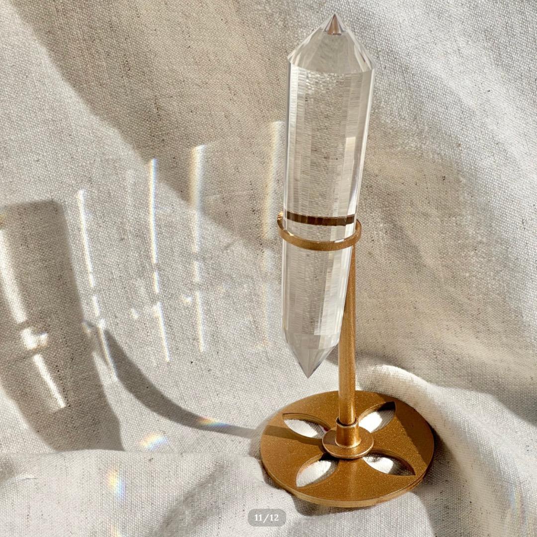 プレミアムクオリティ【水晶　ロッククリスタル】ヴォーゲルワンド クリスタル