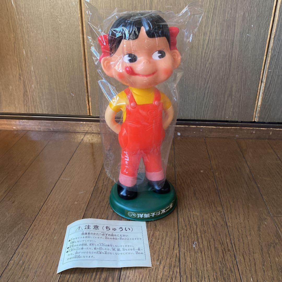 非売品 レア ペコちゃん 首振り 人形 - メルカリ