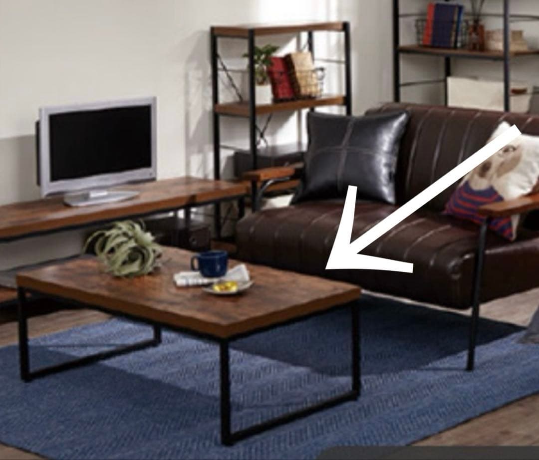 新品未使用 ニトリ センターテーブル 48x98x37 送料込み