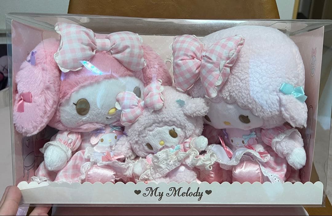 激レア　サンリオ公式 マイメロディ＆マイスウィートピアノ ぬいぐるみ3点セット