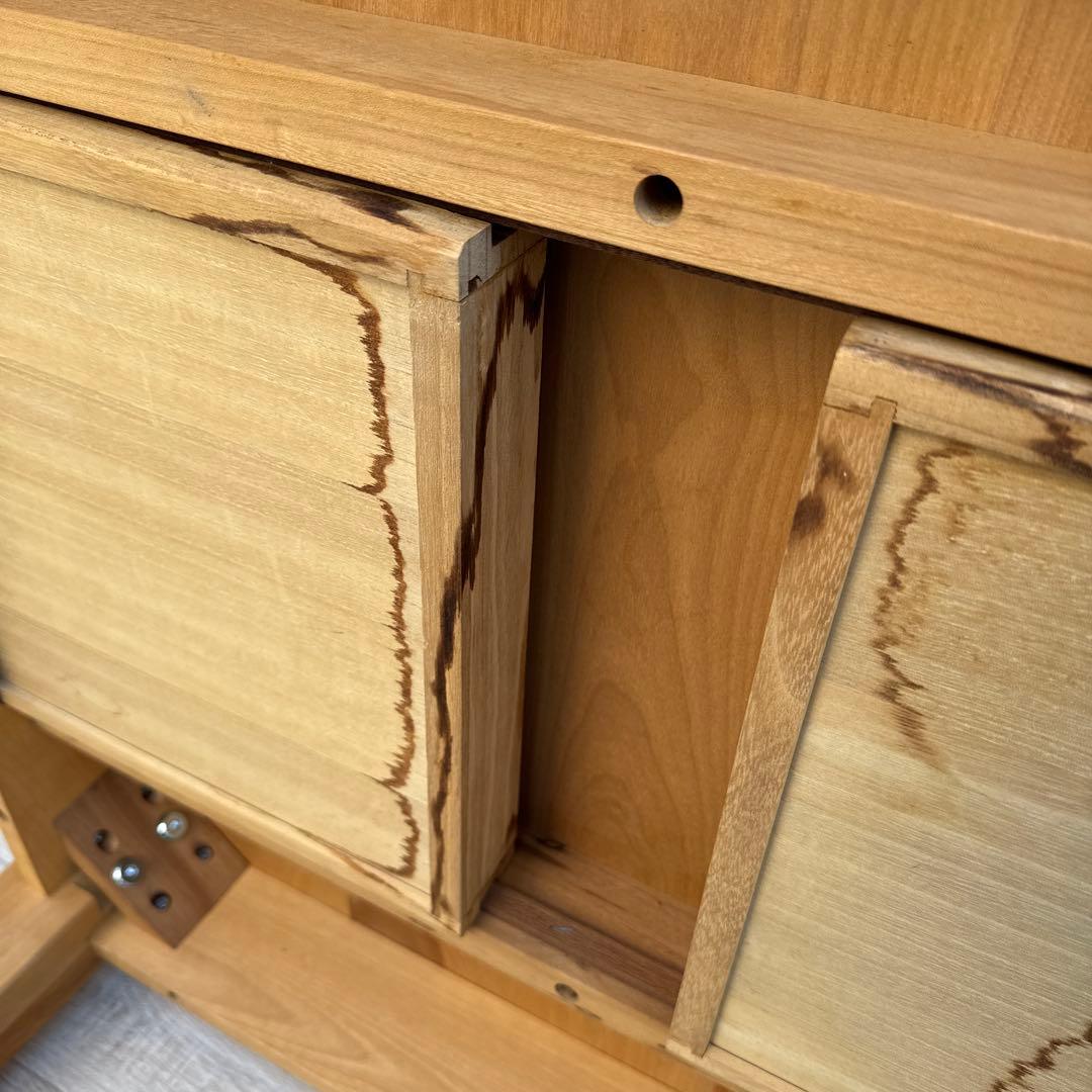 CHARDONNAY(シャルドネ) ダイニングテーブル 天然木 桜 - メルカリ