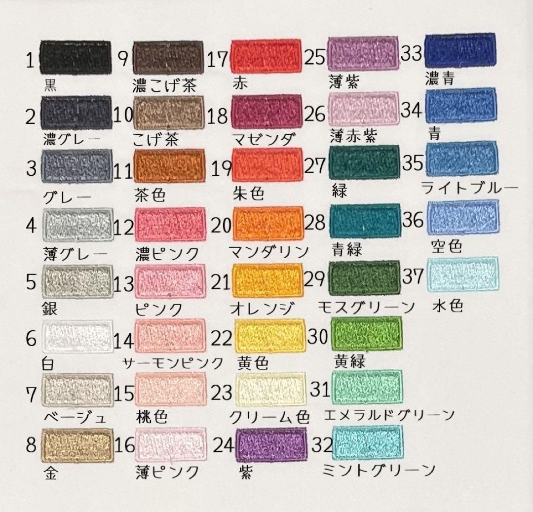 お名前ワッペン『オーダーページ』ネームワッペン