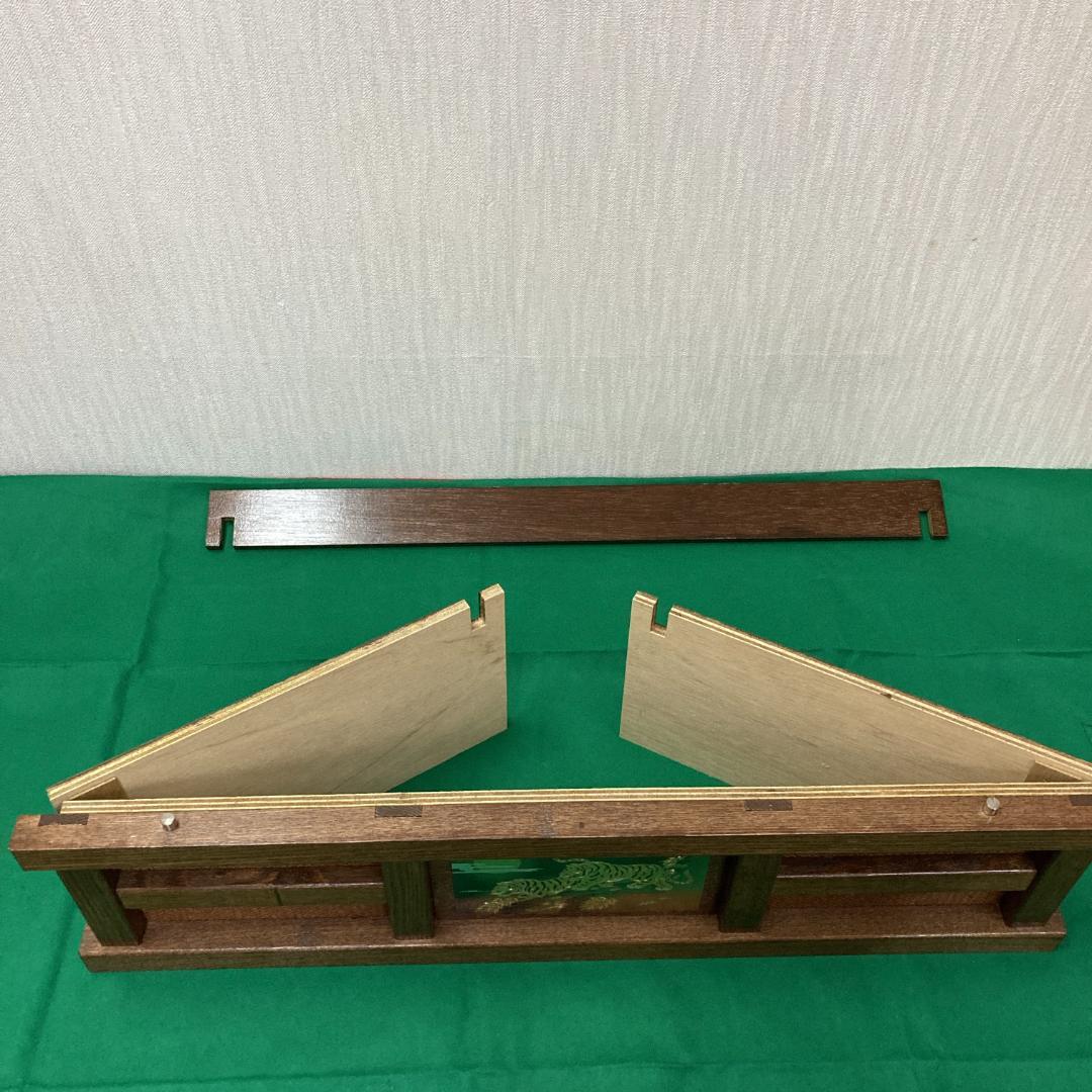 E21 　五月人形　5月台屏風のみ　台巾73㎝位　五月鎧兜　端午の節句