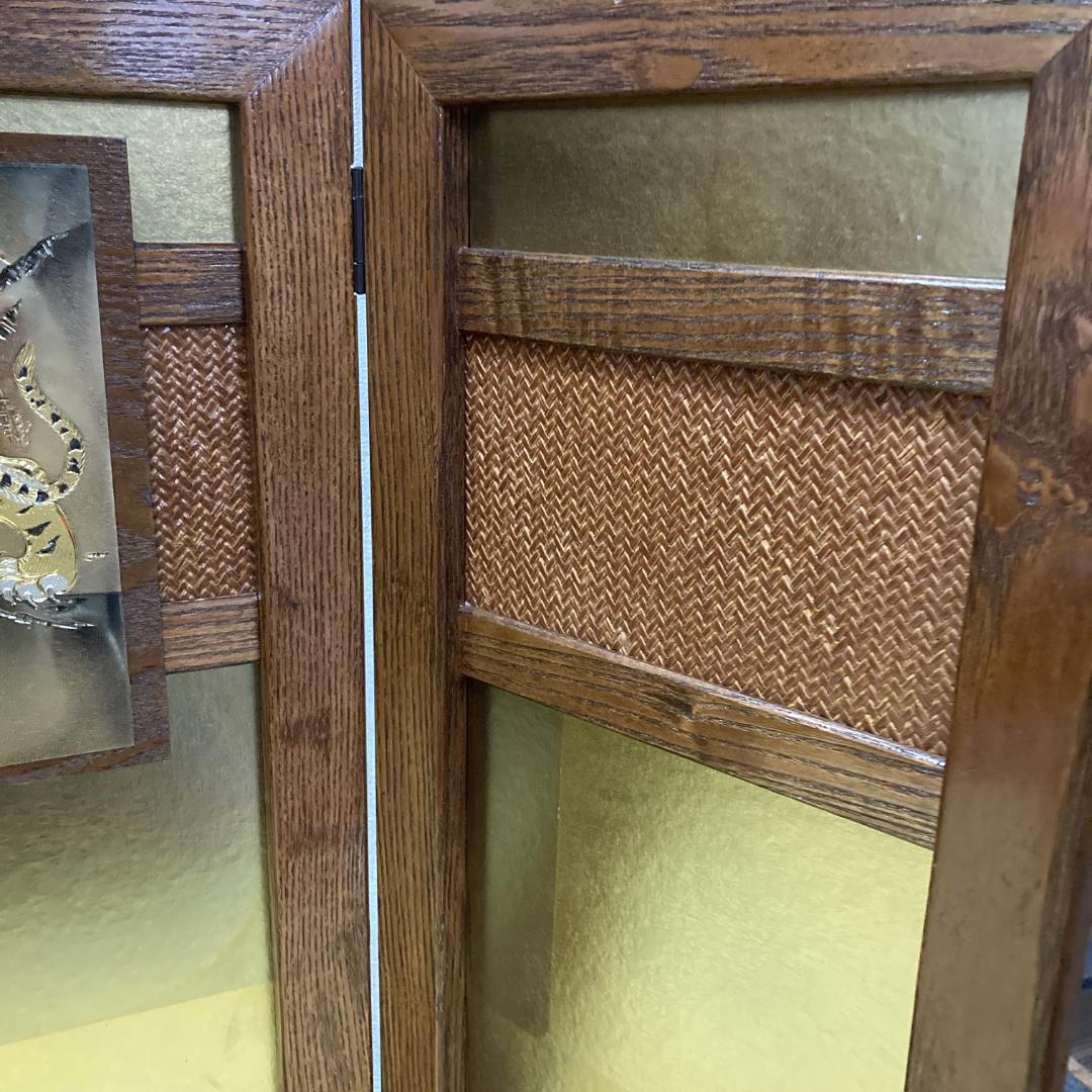 E21 　五月人形　5月台屏風のみ　台巾73㎝位　五月鎧兜　端午の節句