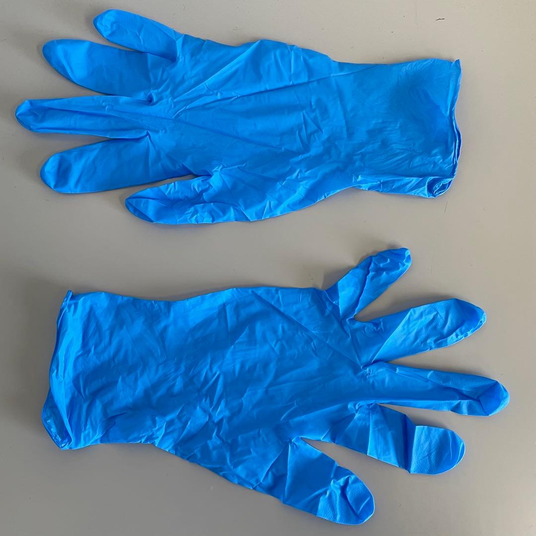 シンガーニトリル　ニトリル手袋　使い捨て手袋　粉なし　S 30箱 3,000枚