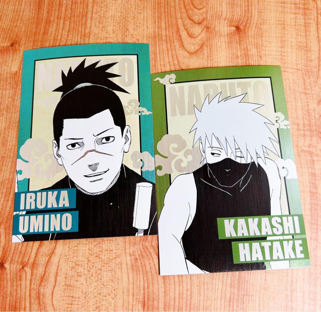 NARUTO 原作 ポストカードコレクション はたけカカシ うみのイルカ