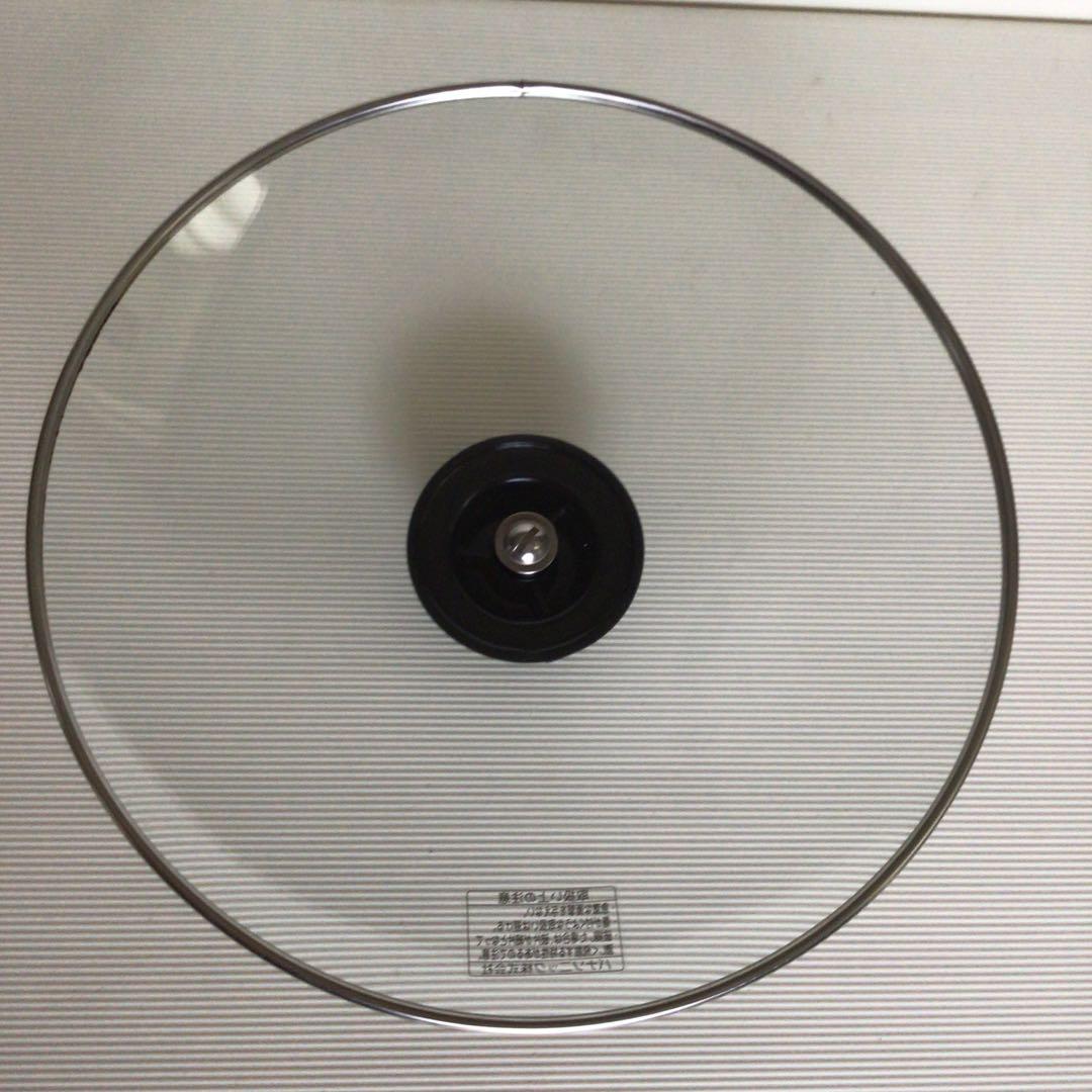 未使用パナソニック IH対応 鍋 ガラスふた付卓上 ブラック KZ-AN10-k