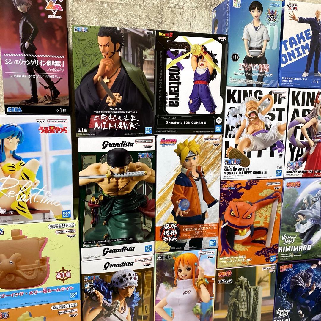 ジャンプ系 プライズフィギュア まとめ売り18個セット ワンピース ナルト等