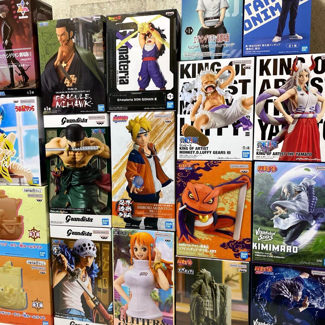 ジャンプ系 プライズフィギュア まとめ売り18個セット ワンピース ナルト等