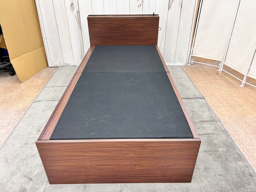 ニトリ　チェストベッド　シグナル3 シングルベッドフレーム