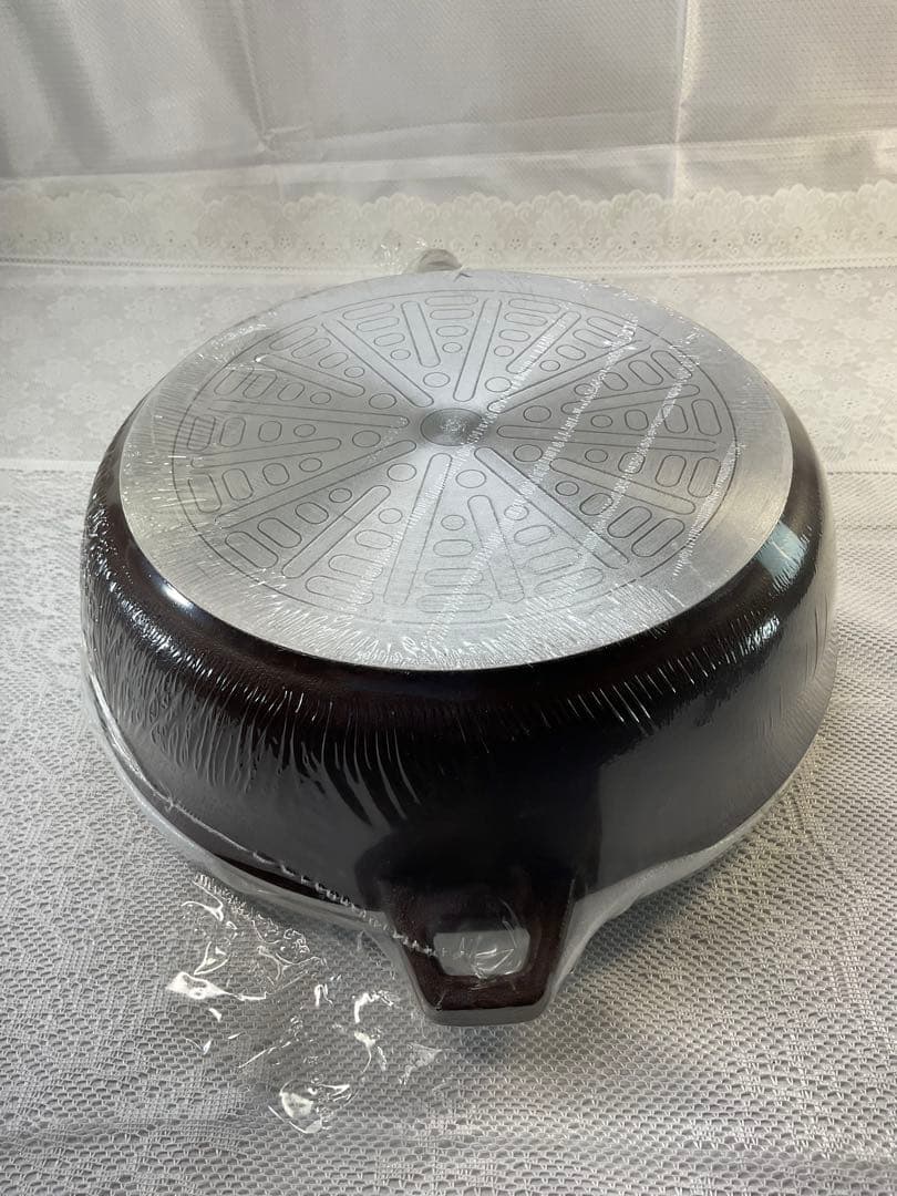 アサヒ軽金属オールパン　未使用 アルミニウム フライパン ガラス蓋付き