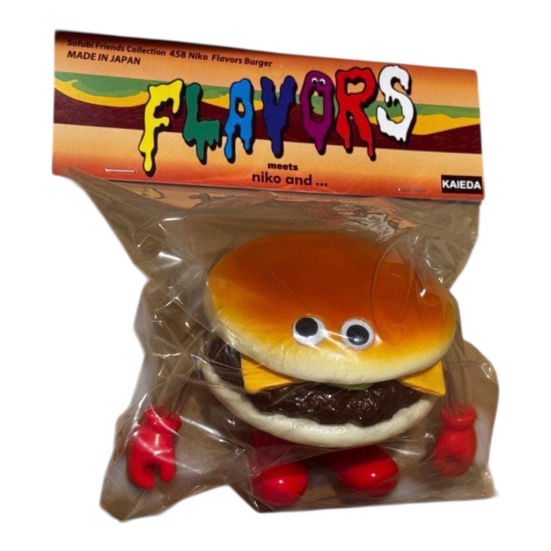 niko and コラボ FLAVORS フレーバーズ ソフビ ハンバーガー - メルカリ