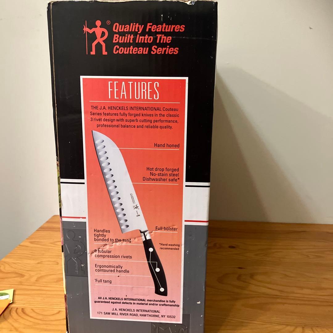 新品　ヘンケルスブロックセット　包丁　キッチンハサミ　10個入り　包丁スタンド付