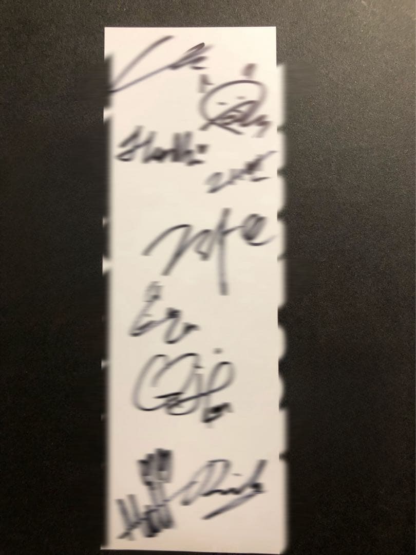 ZB1 サイン入り 4cut