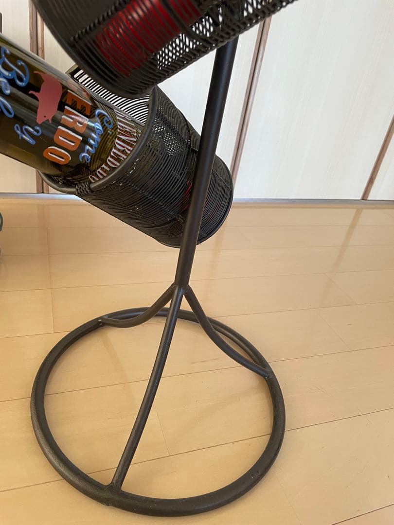 ☆美品•アイアン☆ワインラック•ワインスタンド/5本用☆