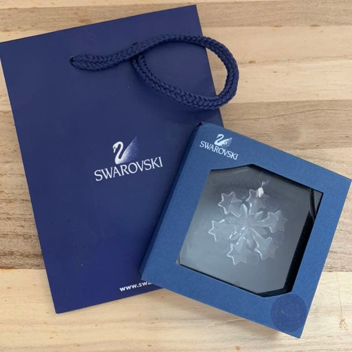 スワロフスキー リトルスノーフレーク クリスタル オーナメント