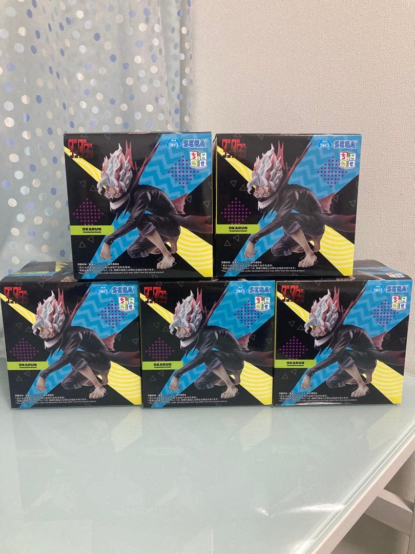 ダンダダン ちょこのせ プレミアムフィギュア オカルン(変身) 5体