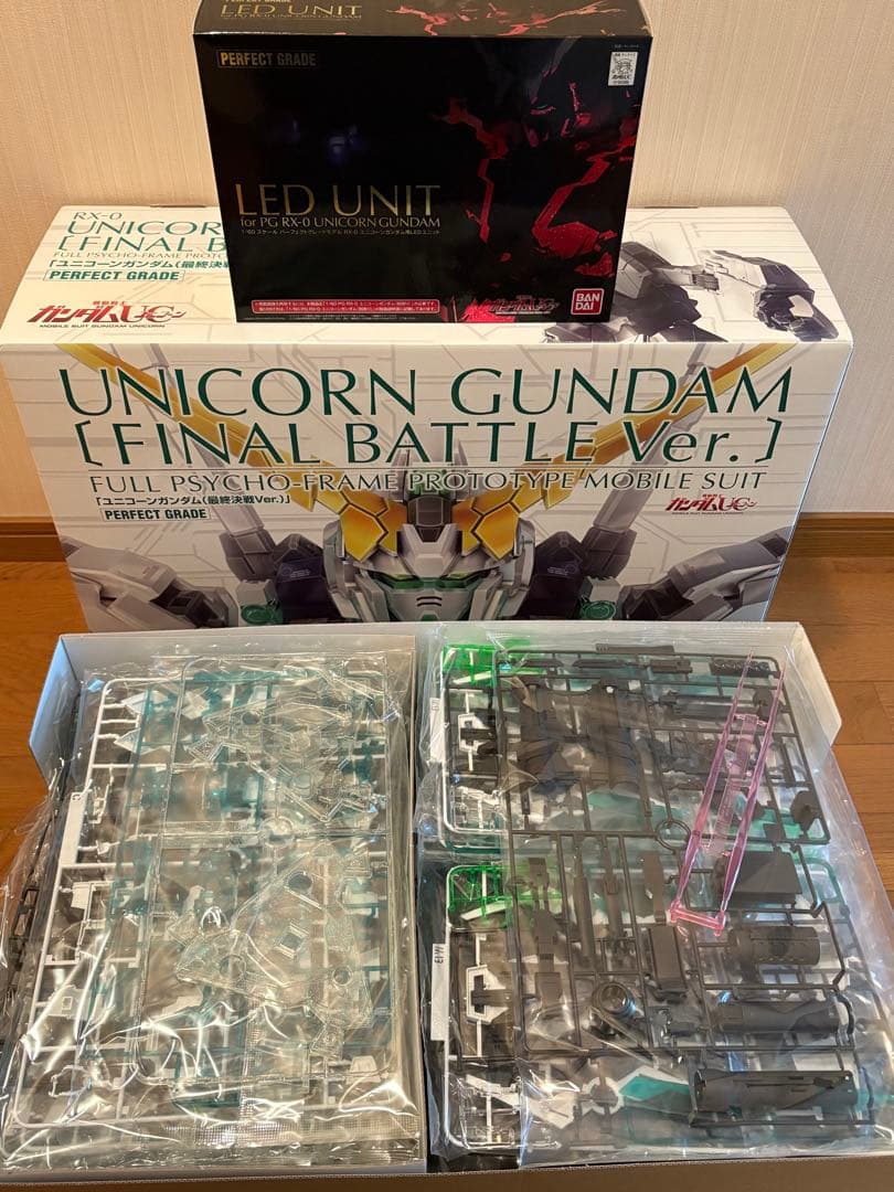 PG 1/60 RX-0 ユニコーンガンダム 最終決戦Ver.+LEDユニット