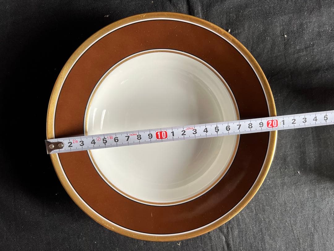 リチャードジノリ インペロブラウン スーププレート 20cm - メルカリ