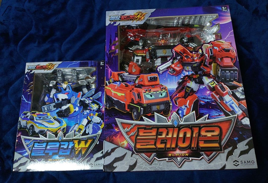 メタルカードボットW ブルーコップW ブレイオン 韓国TOY