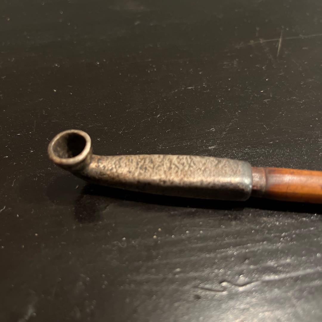 純銀製　刻印　キセル　時代物　送料無料　総重量48.8g