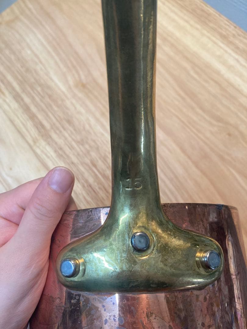 銅鍋15cm 片手鍋