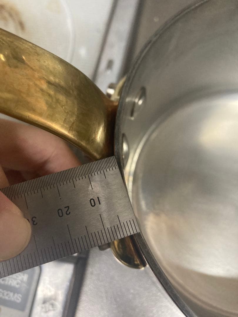 銅鍋15cm 片手鍋