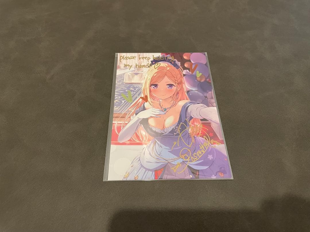 ホロライブ アキ・ローゼンタール誕生日記念2021 数量限定直筆 - メルカリ