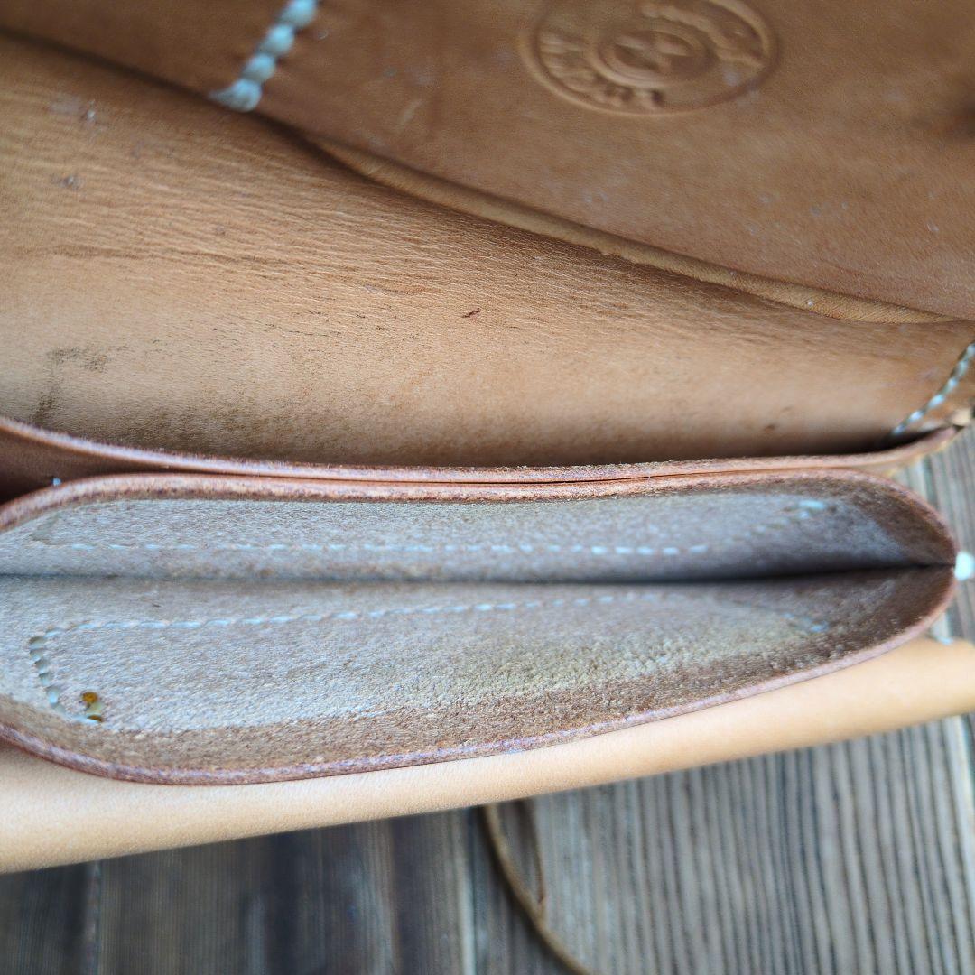 LUCKY JOHN ラッキージョン 長財布 コンチョ　レザー　ラグウォレット