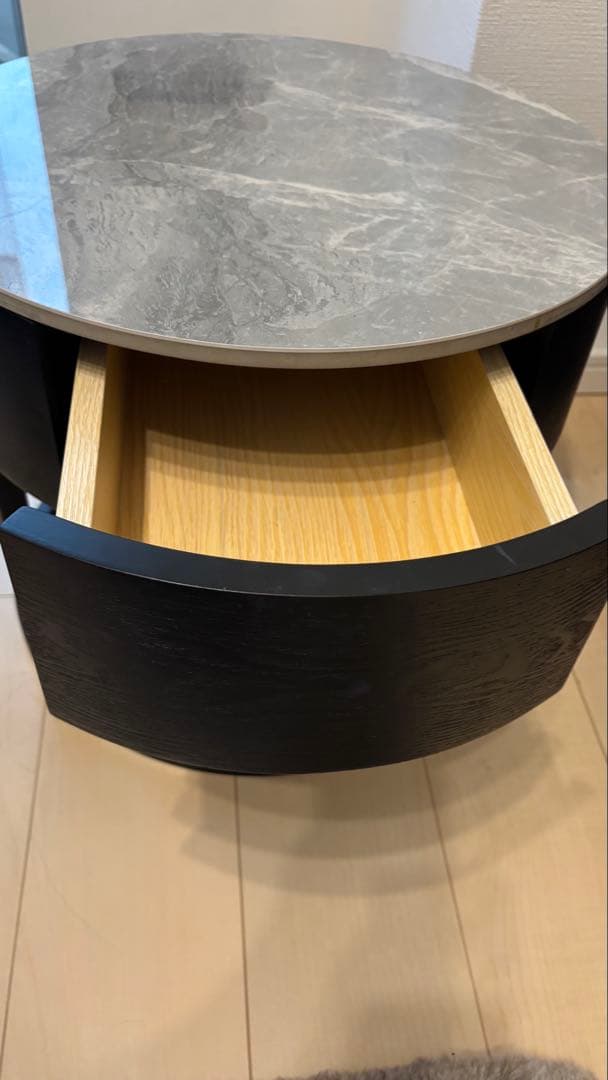大理石センターテーブル