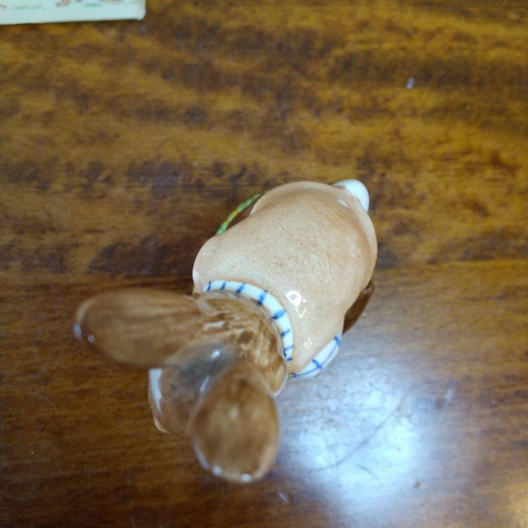 【売約済】ロイヤルドルトン バニキンズ トム うさぎのフィギュリン