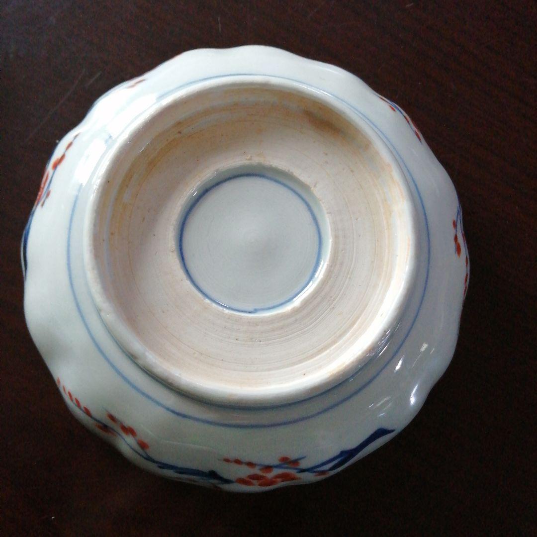 古伊万里　金彩膾皿　5客　15.2cm　幕末〜明治初期